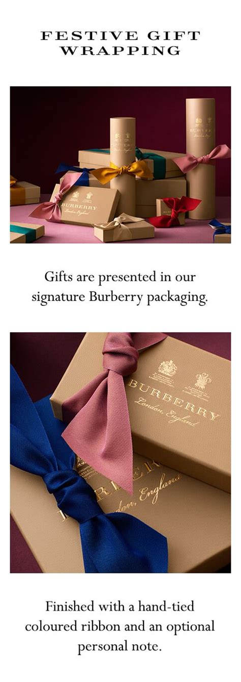 burberry gift personalisation|burberry gifts for her.